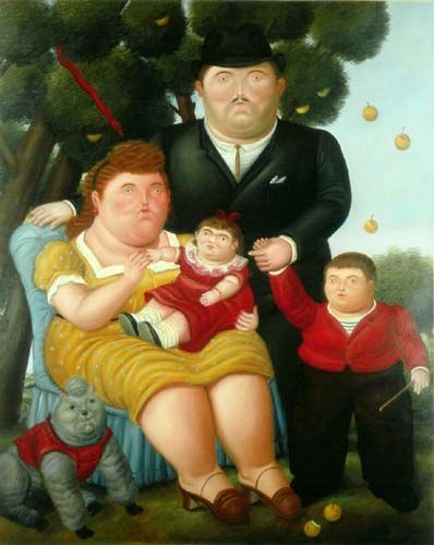 Botero - Una familia - 1989